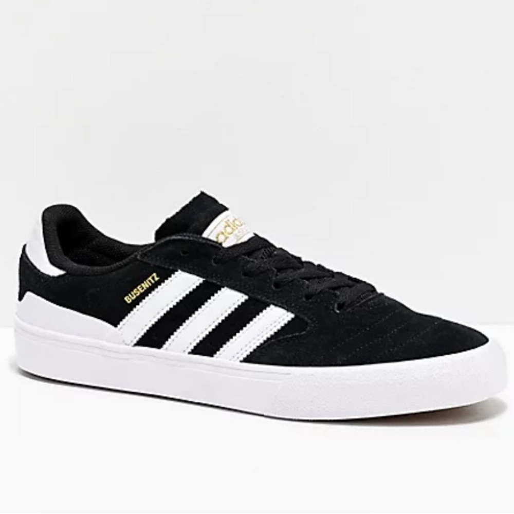 NWT Adidas Busenitz Vulc II Black and White Skateboarding Men’s Size 12 Shoes